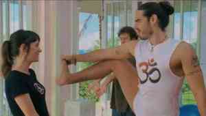 Yoga scene from "Forgetting Sarah Marshall"